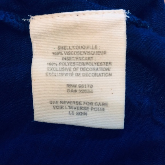 Free People Royal Blue Sequin Cami Spaghetti Strap, Soft 100% Viscose - Picture 6 of 7